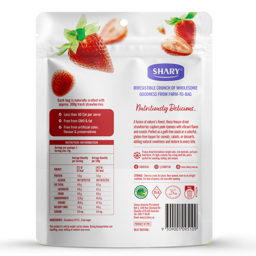Freeze Dried Strawberries Crisps