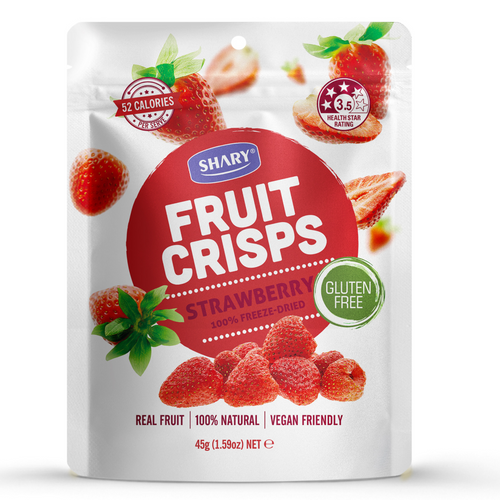 Freeze Dried Strawberries Crisps