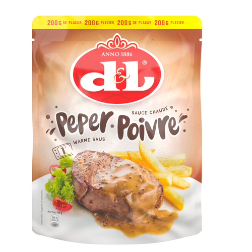 D&L®-Black pepper pouch - 200 ml
