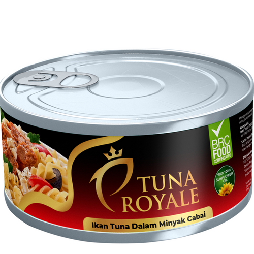 Tuna Royale Chunk Light Tuna with Chili in Oil