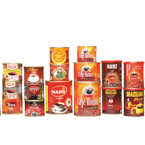Instant Coffee Tin - Private label