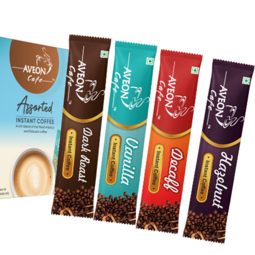 Instant Coffee Pouch packing