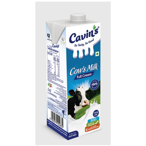 Cavins UHT Milk - Full Cream & Skimmed Milk