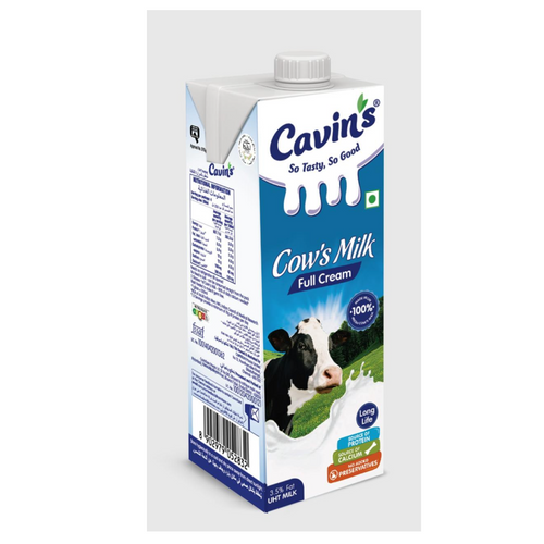 Cavins UHT Milk - Full Cream & Skimmed Milk