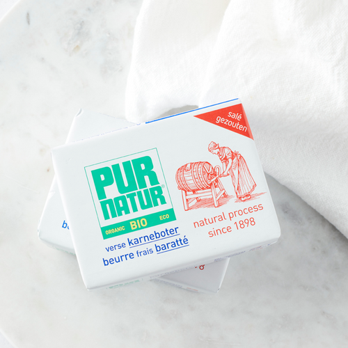 Pur Natur organic fresh salted churned butter 200g