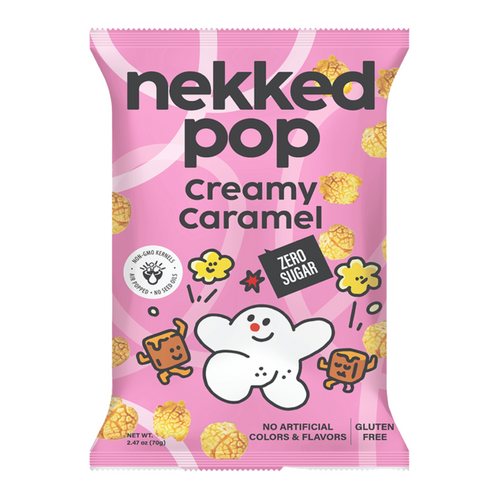 Nekked Creamy Caramel Popcorn 70g