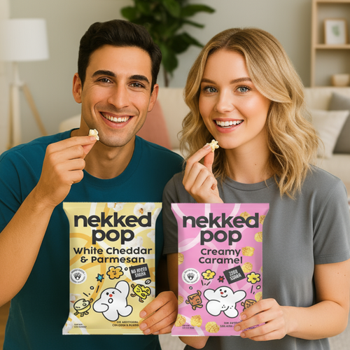 Nekked Creamy Caramel Popcorn 70g