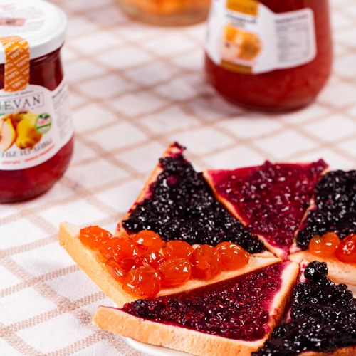 Jams and Fruit Preserves by the IJEVAN Brand