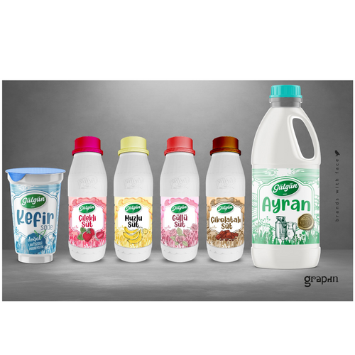 Gulgun Ayran, milk, Kefir