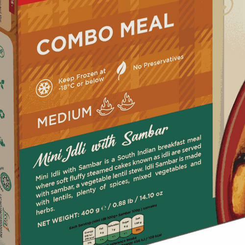 Mini Idli with Sambar combo