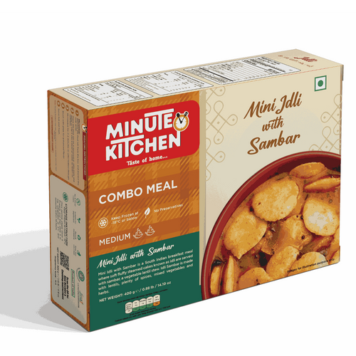Mini Idli with Sambar combo