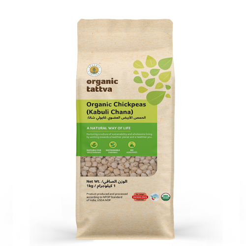 Organic Chickpeas/ Kabuli chana