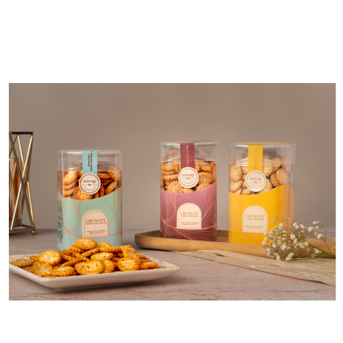 Unwrap - Crunchy Crackers - Jeera, Sour, Cheese
