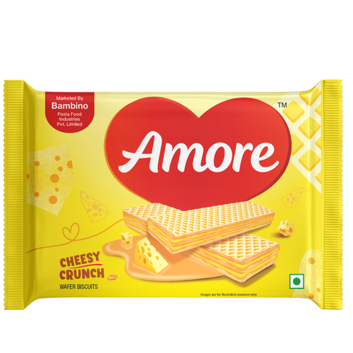 Amore Cheesy Crunch Wafer Biscuit