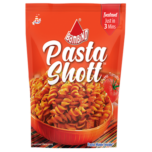 Bambino Pasta Shott Pouch (Cheesy Tomato)