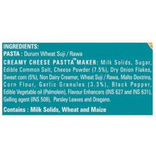 Bambino Pasta Shott Puouch (Creamy Cheese)