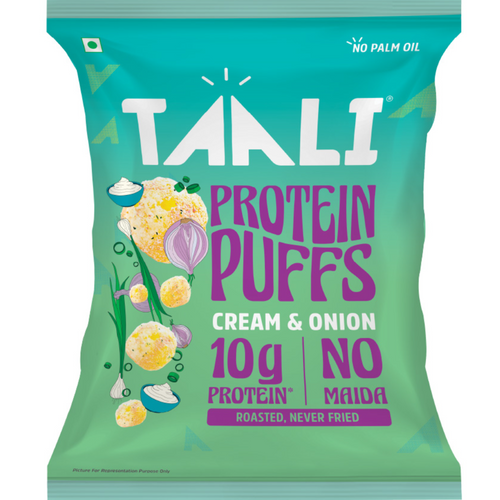 Cream & Onion Protein Puffs