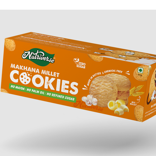 Nutriverse Makhana Millet Cookies