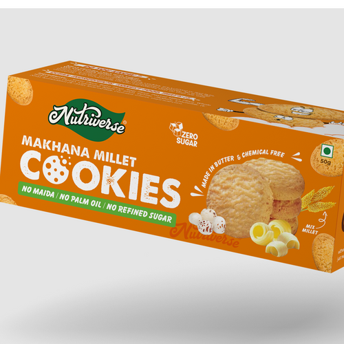 Nutriverse Makhana Millet Cookies