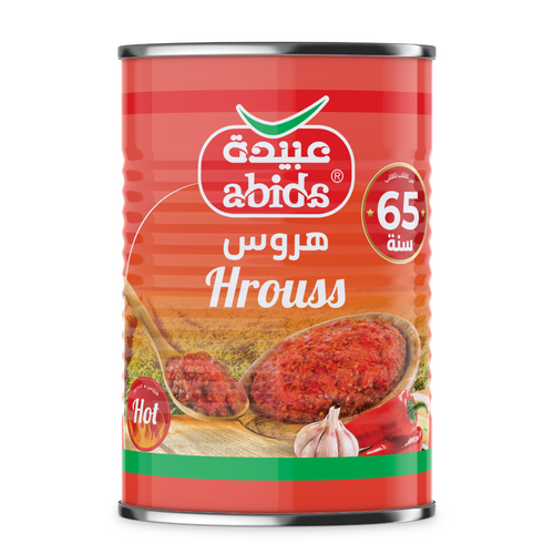 ABIDA-HROUS, Easy-Open, 1/2 Size Can Metal can 400 gr