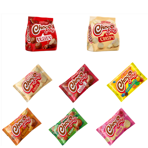 CRISPY COATED CEREAL BALLS & NUTS