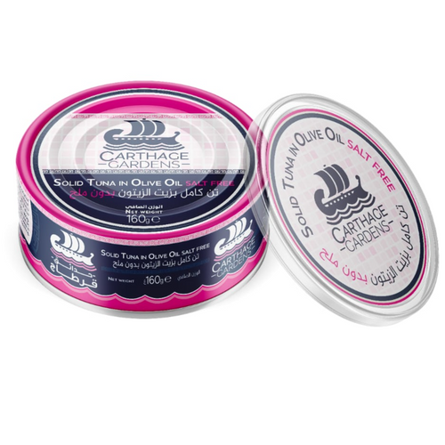 CANNED TUNA IN OLIVE OIL SALT FREE