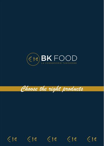 BK FOOD CATALOG