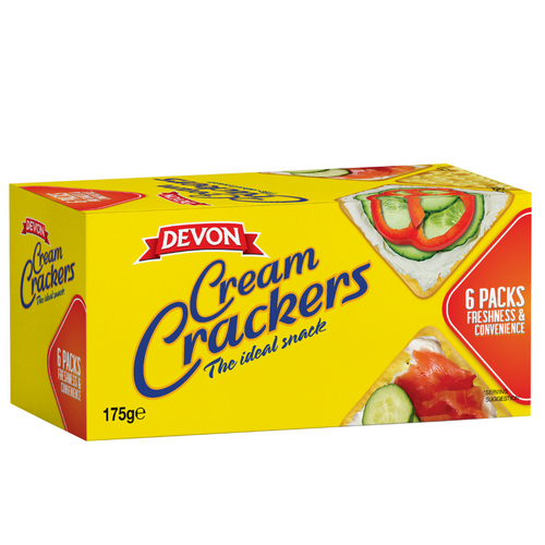 Devon Cream Crackers Snack Pack