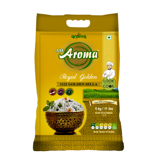 AAT AROMA ROYAL GOLDEN 1121 GOLDEN SELLA BASMATI RICE