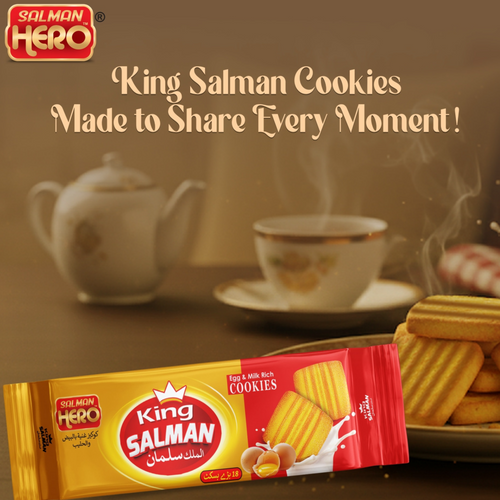 King Salman  Egg & Milk rich Cookies