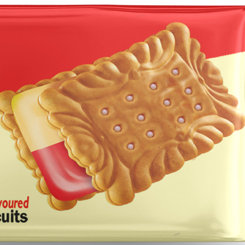 Salman Hero Cremax Strawberry and Vanilla Sandwich Biscuits