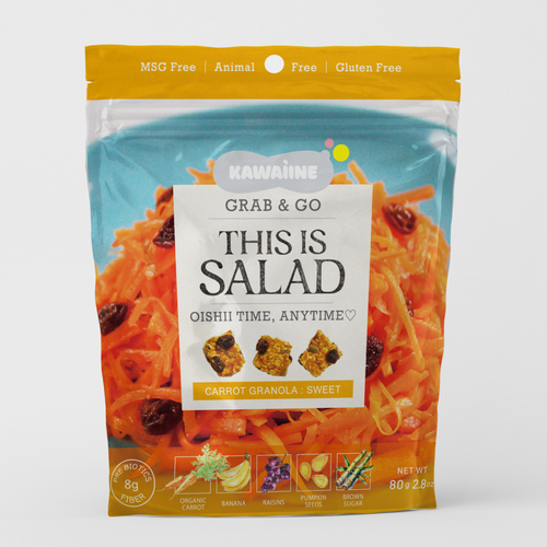 SALAD BITES Vegetable Snack SWEET CARROT