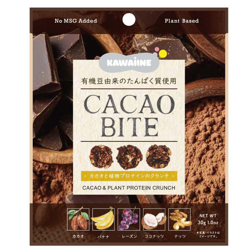 CACAO BITE Cacao and plant protein crunch
