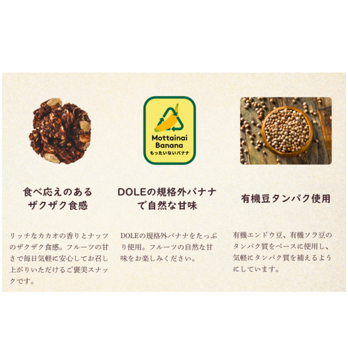 CACAO BITE Cacao and plant protein crunch