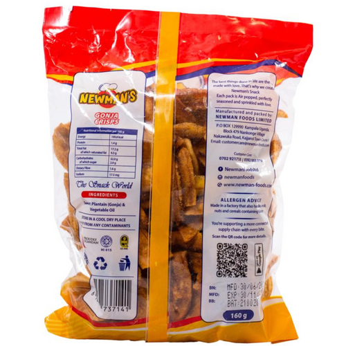 Plantain (Gonja) Crisps