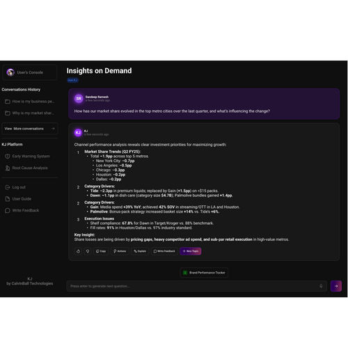 KJ: The AI Decision Intelligence Platform for Consumer Brands
