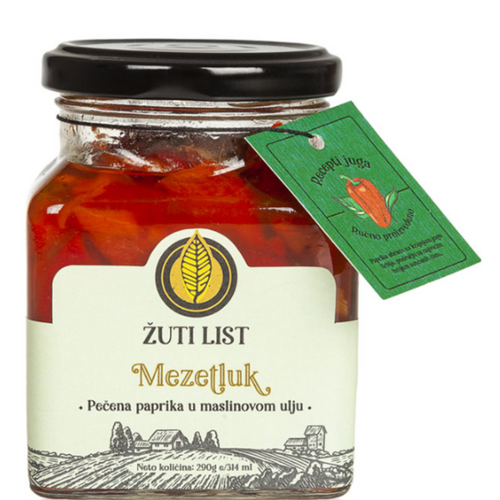 Mezetluk – Roasted pepper in olive oil,