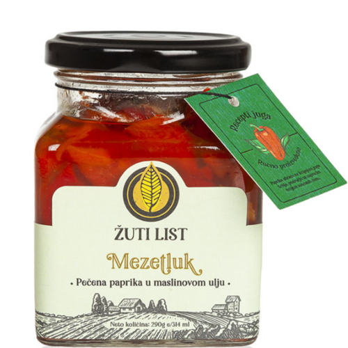 Mezetluk – Roasted pepper in olive oil,