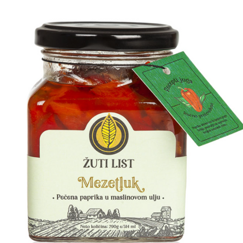 Mezetluk – Roasted pepper in olive oil,