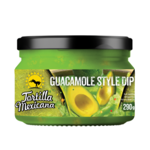 Tortilla Mexicana Guacamole Style Dip 290g