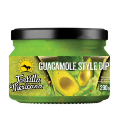 Tortilla Mexicana Guacamole Style Dip 290g