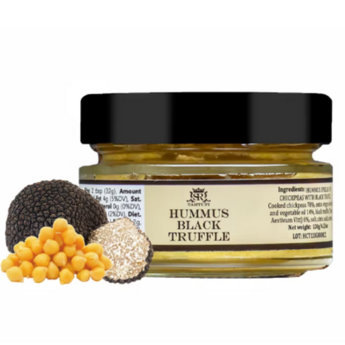 Black truffle hummus