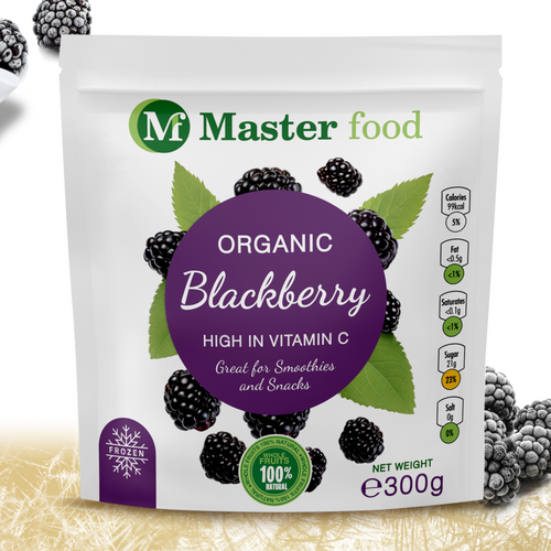 IQF blackberry organic and conventional