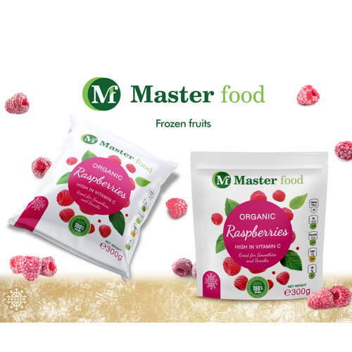 IQF raspberry organic and conventional