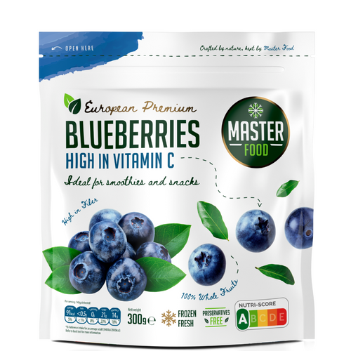 IQF blueberry organic and conventional