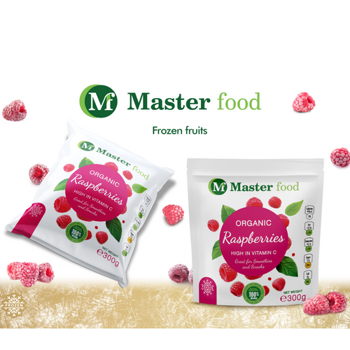 IQF raspberry organic and conventional