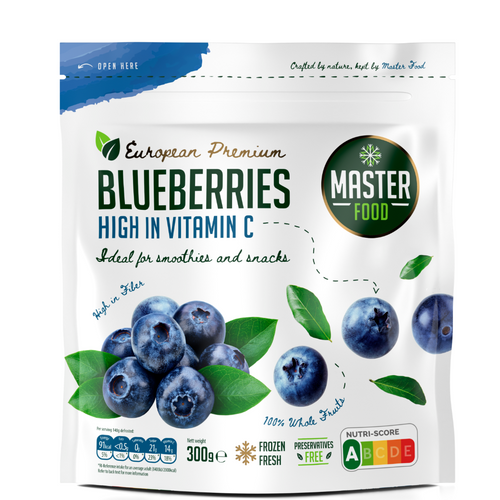 IQF blueberry organic and conventional