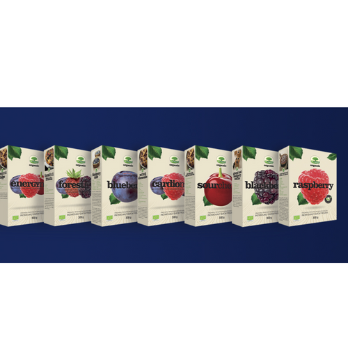 Organic frozen fruits