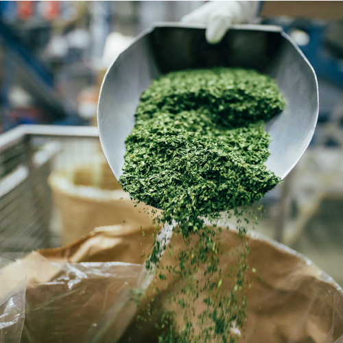 Dried vegetables and herbs