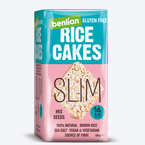 Slim corn and rice cakes